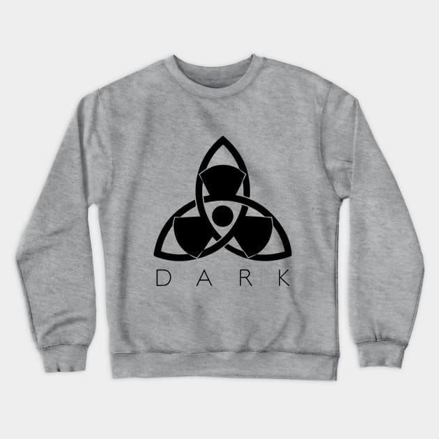 Nuclear Triskel Dark Crewneck Sweatshirt by Ddalyrincon